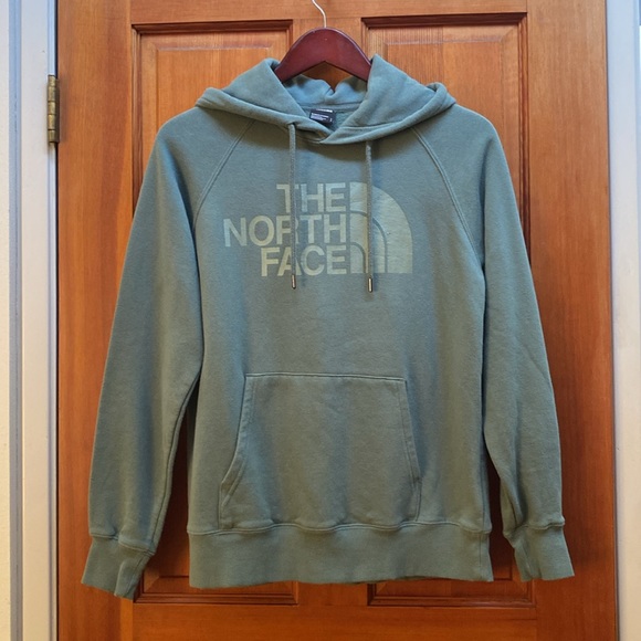 North face Womens pullover hoodie sweatshirt fleeced-lined Size Sm kangaroo pckt - Picture 13 of 13